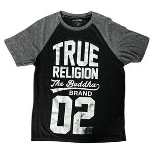 True Religion size small baseball tee